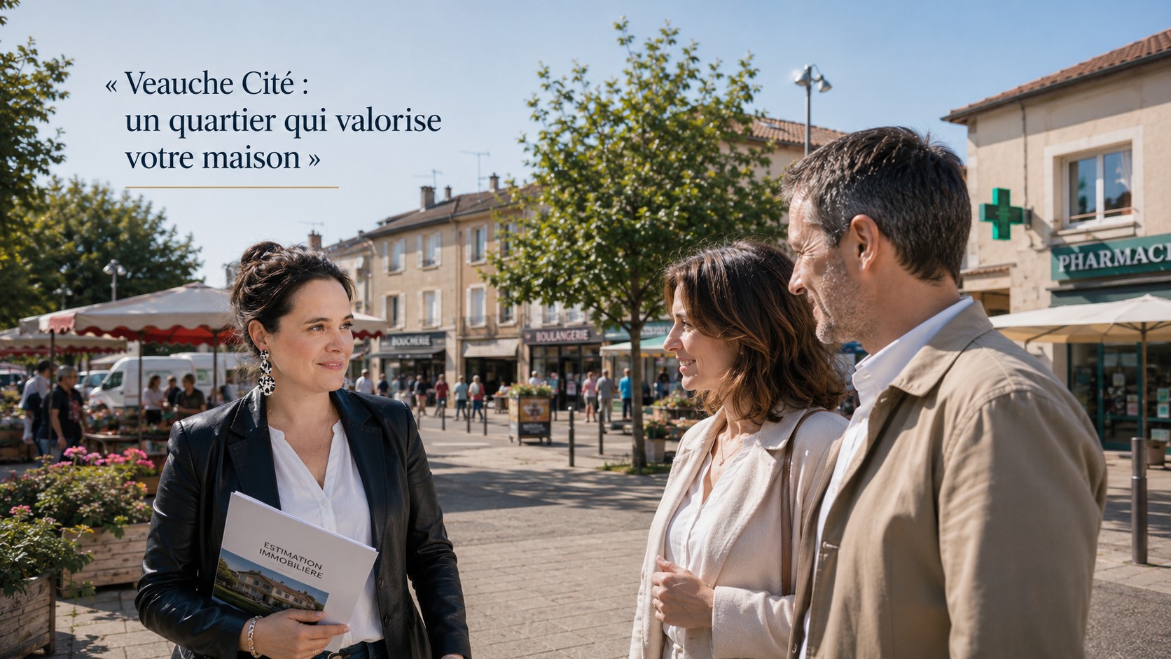 Le quartier de Veauche Cité