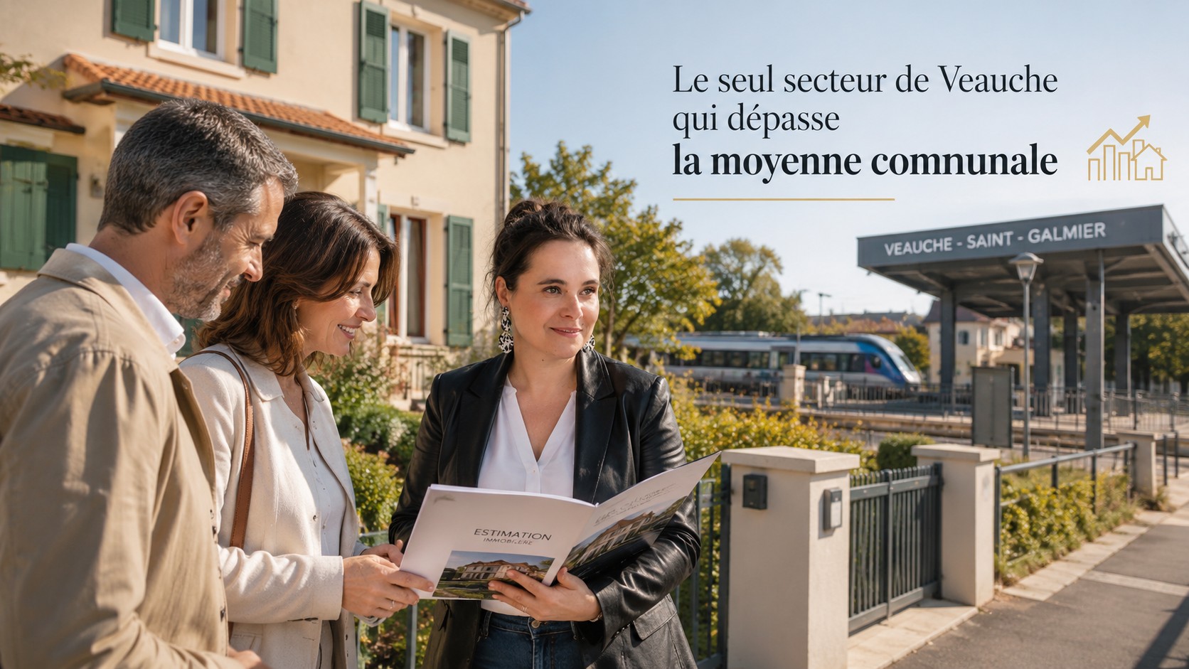 Quartier de la gare de Veauche–Saint-Galmier