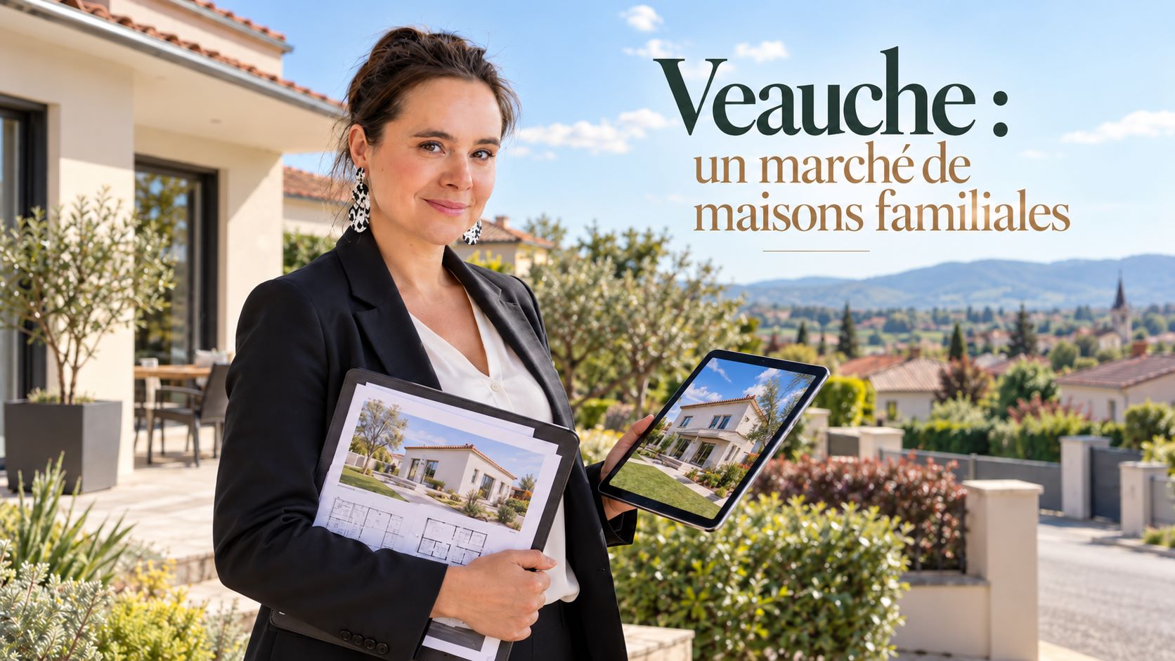 Le marché immobilier de Veauche entre gare TER, Loire et Cité Saint-Laurent