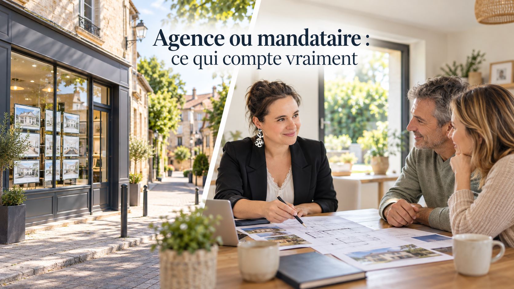 Vendre à Veauche : ce qui change entre une agence et une mandataire